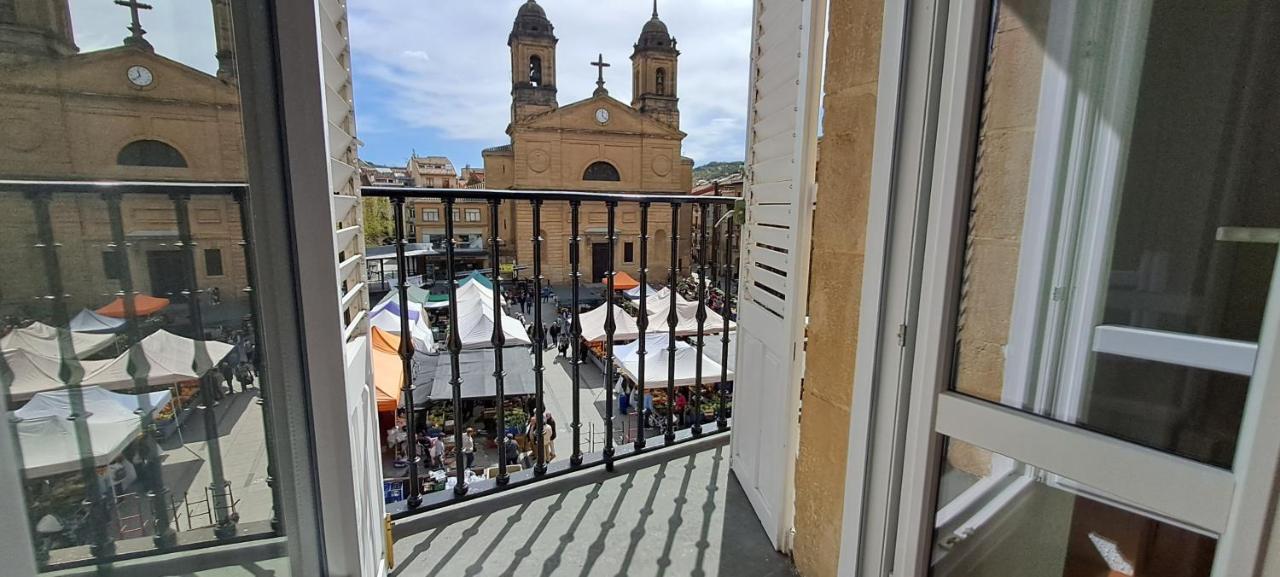 Erdizka, Centrico Apartamento Turistico Con La Mejor Vista Plaza De Los Fueros Estella Εξωτερικό φωτογραφία